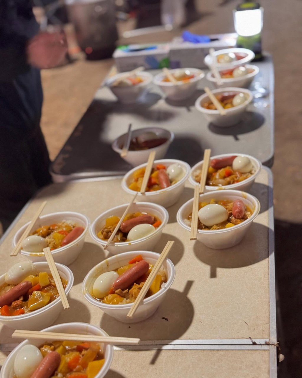 「渋谷での年末年始の炊き出しは本日が最終日でした」