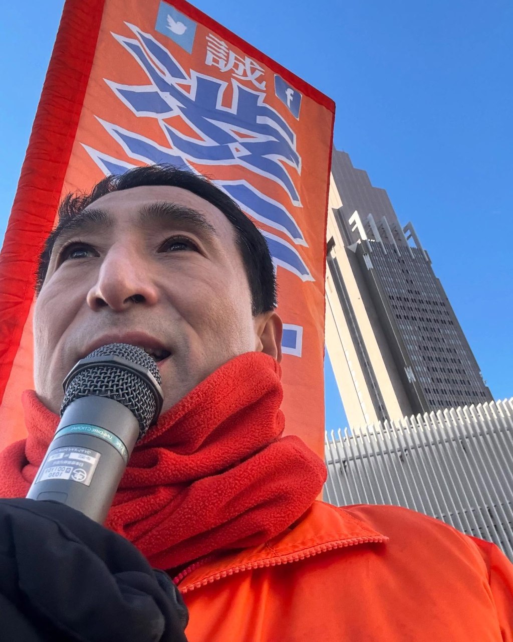 区内街頭演説ツアー２週目２／３終了