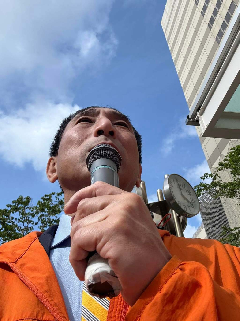 街頭区政報告ツアー